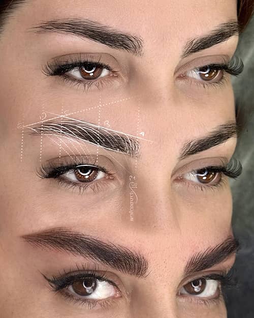 هیراستروک ابرو